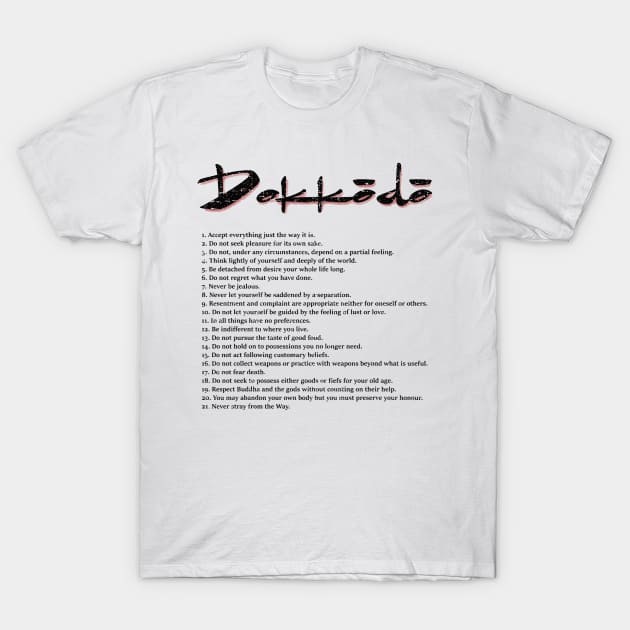 Dokkodo T-Shirt by Classicshirts